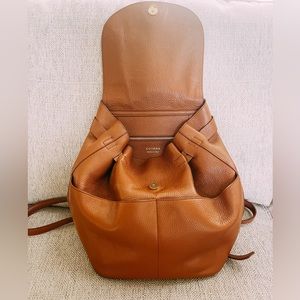 Cuyana 13” pebbled leather backpack